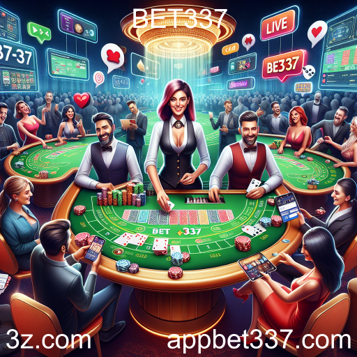 Descubra a Experiência Imersiva da Categoria 'Ao Vivo' no BET337